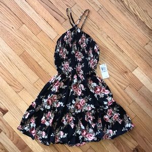 NEW B. DARLIN - Floral Print Summer Dress - Sz 1/2